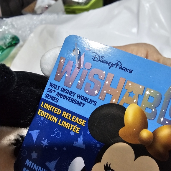 Disney Parks Wishables Limited Edition Plush Minnie 50th Anniversary NWT - Picture 9 of 10